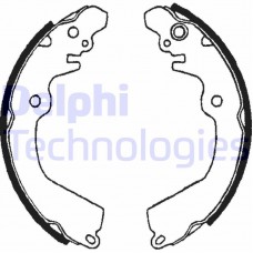 LS1643 DELPHI Комплект гальмівних колодок