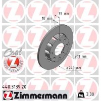 440.3139.20 ZIMMERMANN Гальмівний диск