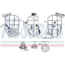 996325 NISSENS Компенсаційний бак охолоджувальна рідина