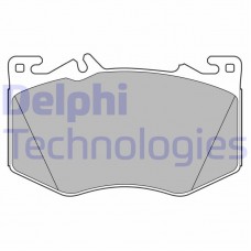 LP3620 DELPHI КомплеК т гальмівних колодок, дискове гальмо
