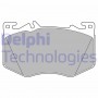 LP3620 DELPHI КомплеК т гальмівних колодок, дискове гальмо