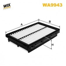 WA9943 WIX FILTERS Повітряний фільтр