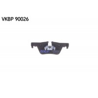 VKBP 90026 SKF Комплект гальмівних колодок дисковий гальм