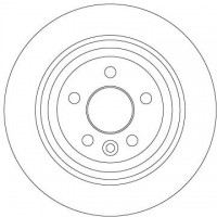 DF6913 TRW Гальмівний диск