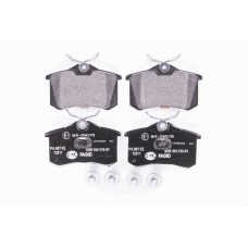 8DB 355 019-911 HELLA Комплект гальмівних колодок дисковий гальм