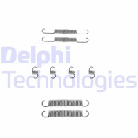 LY1176 DELPHI Комплектуючі гальмівна колодка