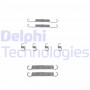 LY1176 DELPHI Комплектуючі гальмівна колодка