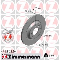440.3126.20 ZIMMERMANN Гальмівний диск
