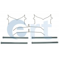 420350 ERT Комплектуючі колодки дискового гальма