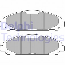 LP3255 DELPHI Комплект гальмівних колодок дисковий гальм