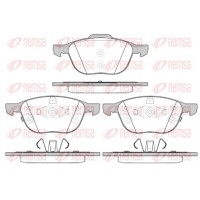 1082.12 REMSA Комплект гальмівних колодок дисковий гальм