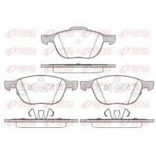 1082.12 REMSA Комплект гальмівних колодок дисковий гальм