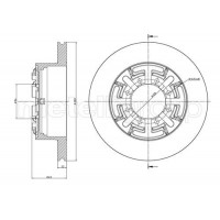 23-0477 METELLI Гальмівний диск