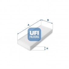 53.214.00 UFI Фільтр повітря у внутрішньому просторі