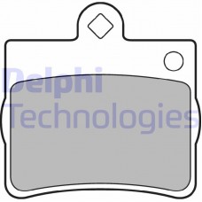 LP1402 DELPHI Комплект гальмівних колодок дисковий гальм