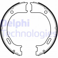 LS2076 DELPHI Комплект гальмівних колодок, стояночная тормозная система
