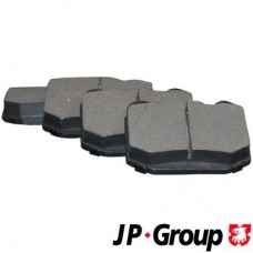1363701610 JP GROUP Комплект гальмівних колодок дисковий гальм