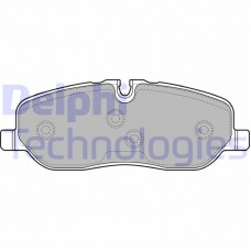 LP1935 DELPHI Комплект гальмівних колодок дисковий гальм