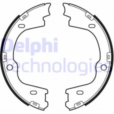 LS2086 DELPHI Комплект гальмівних колодок, стояночная тормозная система LS2086 DELPHI Комплект гальмівних колодок, стояночная тормозная система