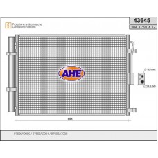 43645 AHE Конденсатор кондиціонера
