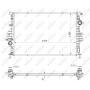 53812 NRF Радіатор охолодження двигуна