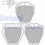 LP1703 DELPHI Комплект гальмівних колодок дисковий гальм
