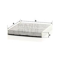 CUK 26 009 MANN-FILTER Фільтр повітря у внутрішньому просторі