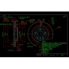 42436 WXQP Гальмівний диск
