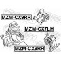 MZM-CX9RR FEBEST Підвіска двигун