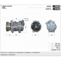 98854 AHE Компресор кондиціонера