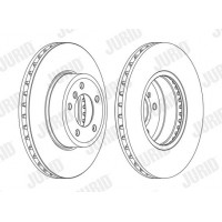 562397JC-1 JURID Гальмівний диск