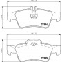 8DB 355 018-751 HELLA PAGID Комплект гальмівних колодок дисковий гальм