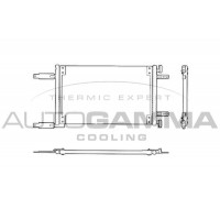 102966 AUTOGAMMA Конденсатор кондиціонера