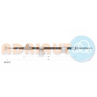 28.0272 ADRIAUTO Тросик, cтояночный тормоз