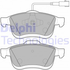 LP2168 DELPHI DELPHI FIAT Гальмівн колодки передн.Doblo 10-,Opel Combo 12-