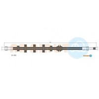 03.1262 ADRIAUTO Гальмівний шланг