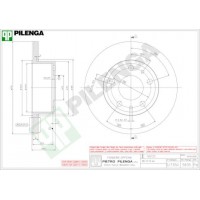5835 PILENGA Гальмівний диск