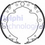 LS2125 DELPHI Комплект гальмівних колодок