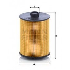 HU 8009 z MANN-FILTER Масляний фільтр