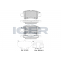 182326 ICER Комплект гальмівних колодок дисковий гальм