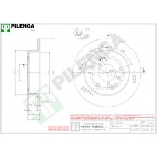 5662 PILENGA Гальмівний диск