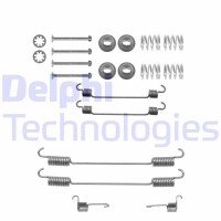 LY1215 DELPHI Комплектуючі гальмівна колодка