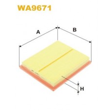 WA9671 WIX FILTERS Повітряний фільтр