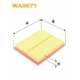 WA9671 WIX FILTERS Повітряний фільтр