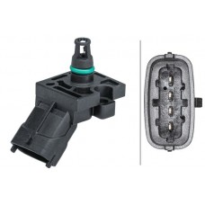 6PP 009 403-131 HELLA Датчик тиск наддуву