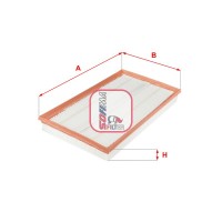 S 3658 A SOFIMA Повітряний фільтр