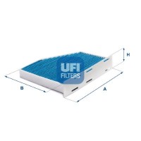34.124.00 UFI Фільтр повітря у внутрішньому просторі