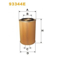 93344E WIX FILTERS Повітряний фільтр
