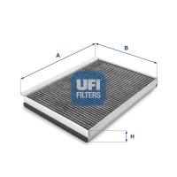 54.161.00 UFI Фільтр повітря у внутрішньому просторі