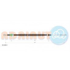 35.0226.1 ADRIAUTO Тросик, cтояночный тормоз